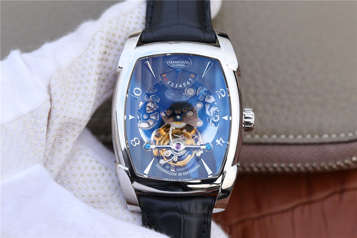 BM帕瑪強尼TOURBILLON繫列PF012512.01。真陀飛輪男士￥5480-C廠勞力士價格,Clean廠迪通拿手錶