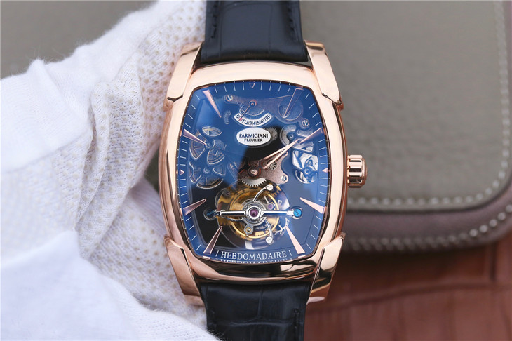 BM帕瑪強尼TOURBILLON繫列PF601254.01。真陀飛輪男士￥5480-C廠勞力士價格,Clean廠迪通拿手錶