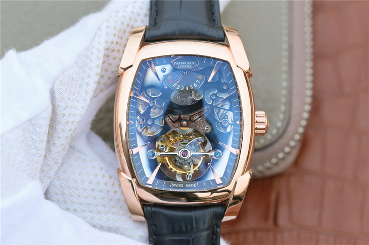 BM帕瑪強尼TOURBILLON繫列PF601254.01 真陀飛輪男士￥5480-C廠勞力士價格,Clean廠迪通拿手錶