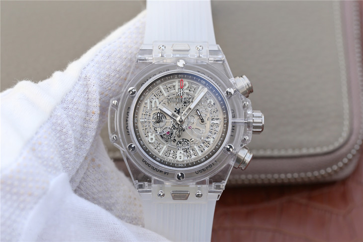 N宇舶（恆寶)HUBLOT繫列有機玻璃款潮流男士機械腕錶￥5980-C廠勞力士價格,Clean廠迪通拿手錶